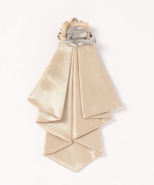 axes femme（アクシーズファム）の「タイ風ピン付ブローチ（その他雑貨・レディース・ブラック/ベージュ・MEDIUM）」の3枚目の写真