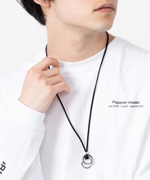 WEGO | WEGO/2リングレザーネックレス(ネックレス)