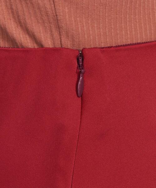 BEAUTY&YOUTH UNITED ARROWS（ビューティーアンドユースユナイテッドアローズ）の「BY サテンセミフレアスカートо（スカート・レディース・レッド/モカ・MEDIUM/SMALL/LARGE）」の7枚目の写真