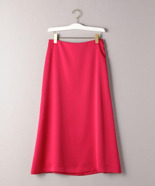 BEAUTY&YOUTH UNITED ARROWS（ビューティーアンドユースユナイテッドアローズ）の「BY サテンセミフレアスカートо（スカート・レディース・レッド/モカ・MEDIUM/SMALL/LARGE）」の12枚目の写真