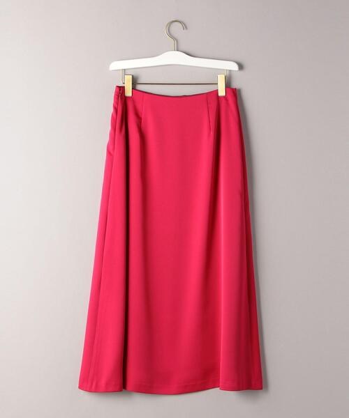 BEAUTY&YOUTH UNITED ARROWS（ビューティーアンドユースユナイテッドアローズ）の「BY サテンセミフレアスカートо（スカート・レディース・レッド/モカ・MEDIUM/SMALL/LARGE）」の11枚目の写真
