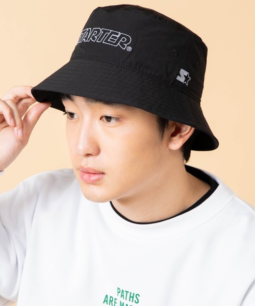 STARTER（スターター）の「∴WEGO/STARTER別注バケットハット（ハット・メンズ・グレー/ブラック・FREE）」の10枚目の写真