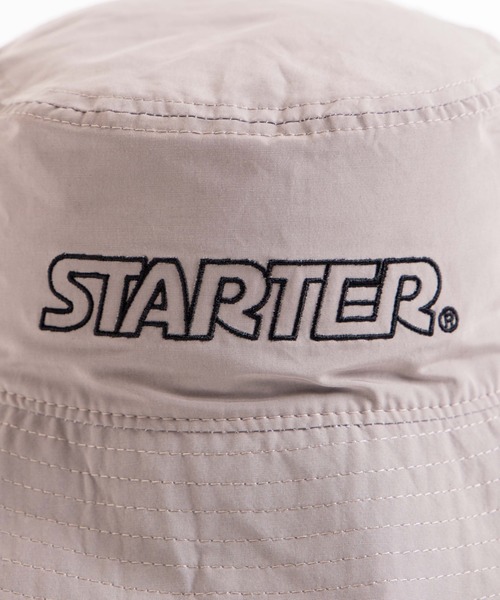 STARTER（スターター）の「∴WEGO/STARTER別注バケットハット（ハット・メンズ・グレー/ブラック・FREE）」の4枚目の写真