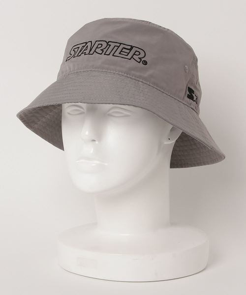STARTER（スターター）の「∴WEGO/STARTER別注バケットハット（ハット・メンズ・グレー/ブラック・FREE）」の13枚目の写真