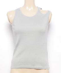 タンクトップ ノースリーブ V::room(ヴィ ルーム) S/S Wide Tunic w/ Reg Neck701065 レディース v::room｜ヴィルームのタンクトップ通販 - ZOZOTOWN