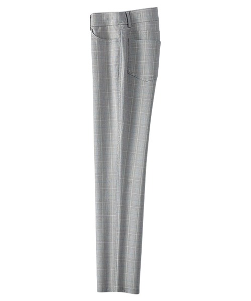 BELLUNA PLUS(ベルーナ)の「ストレッチ美脚切替アンクルパンツ股下55cm(その他パンツ・レディース・ブラック/ベージュ/オフホワイト/グレー系その他/ストライプ/チェック/グレー/その他/グレー系その他2/その他2・SMALL/MEDIUM/LARGE/X-LARGE)」の10枚目の写真