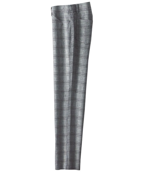 BELLUNA PLUS(ベルーナ)の「ストレッチ美脚切替アンクルパンツ股下55cm(その他パンツ・レディース・ブラック/ベージュ/オフホワイト/グレー系その他/ストライプ/チェック/グレー/その他/グレー系その他2/その他2・SMALL/MEDIUM/LARGE/X-LARGE)」の5枚目の写真