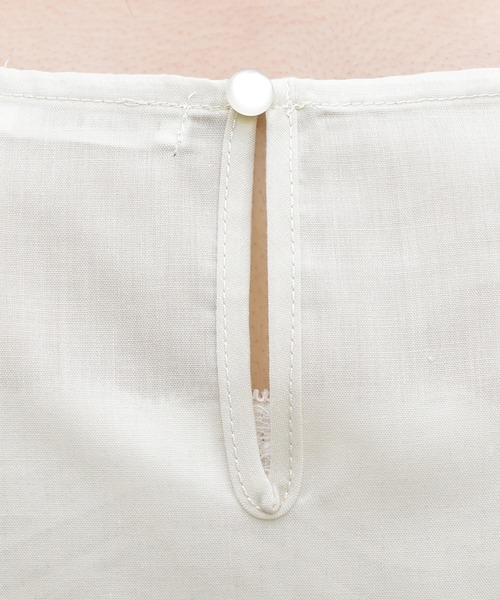 PairPair（ペアペア）の「フロントフリルブラウス（シャツ/ブラウス・レディース・ライトベージュ/ライトブルー/オフホワイト・FREE）」の21枚目の写真