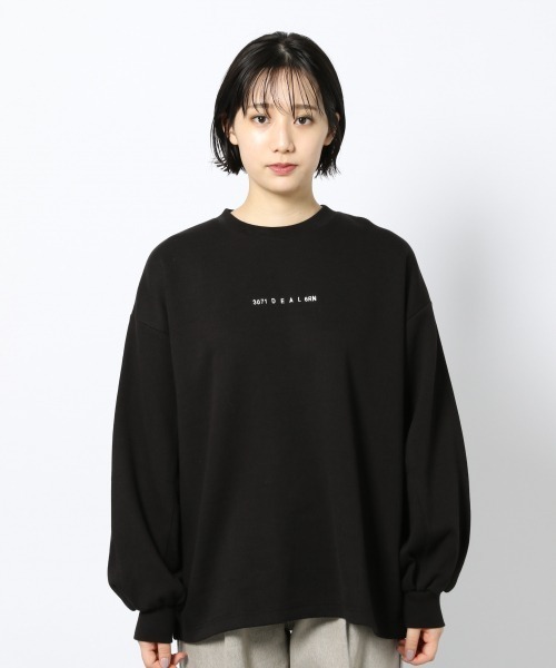 PAGEBOY（ページボーイ）の「フロントロゴウラケプルオーバー(トレーナー/スウェット)（スウェット・レディース・ブラック/ブラウン/オフホワイト・FREE）」の11枚目の写真