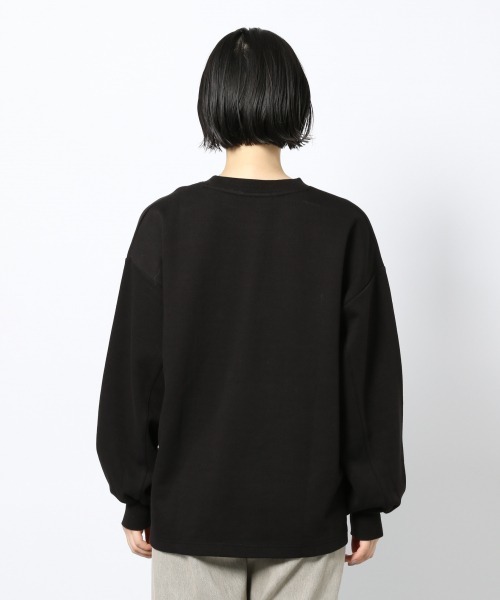 PAGEBOY（ページボーイ）の「フロントロゴウラケプルオーバー(トレーナー/スウェット)（スウェット・レディース・ブラック/ブラウン/オフホワイト・FREE）」の13枚目の写真