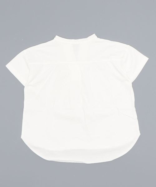 LOWRYS FARM（ローリーズファーム）の「ピグメントカフタンプルオーバー　892711（Tシャツ/カットソー・キッズ・チャコールグレー/パープル/ブルー/アイボリー・MEDIUM/LARGE/X-LARGE）」の15枚目の写真