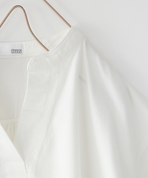 LOWRYS FARM（ローリーズファーム）の「ピグメントカフタンプルオーバー　892711（Tシャツ/カットソー・キッズ・チャコールグレー/パープル/ブルー/アイボリー・MEDIUM/LARGE/X-LARGE）」の7枚目の写真