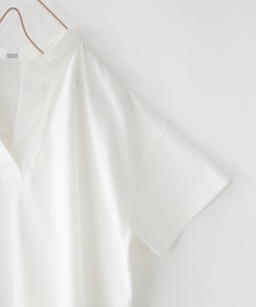 LOWRYS FARM（ローリーズファーム）の「ピグメントカフタンプルオーバー　892711（Tシャツ/カットソー・キッズ・チャコールグレー/パープル/ブルー/アイボリー・MEDIUM/LARGE/X-LARGE）」の8枚目の写真