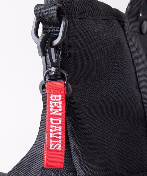 BEN DAVIS（ベンデイビス）の「【BEN DAVIS/ベンデイビス】２ＷＡＹトラベルショルダートートバッグＭ　ＢＤＷ－８０６８　　ポリエステルキャンバス素材使用（ショルダーバッグ・メンズ・パープル/ブラック/レッド・FREE）」の9枚目の写真