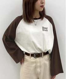 apres jour mignon | ラグランロンT【ZOZOTOWN限定アイテム】(Tシャツ/カットソー)