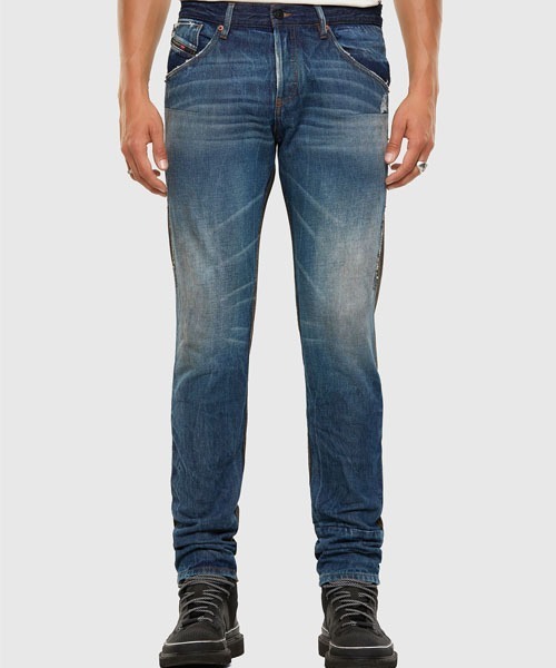 メンズ デニムパンツ スリム デニムパンツ Diesel ディーゼル のファッション通販 Zozotown