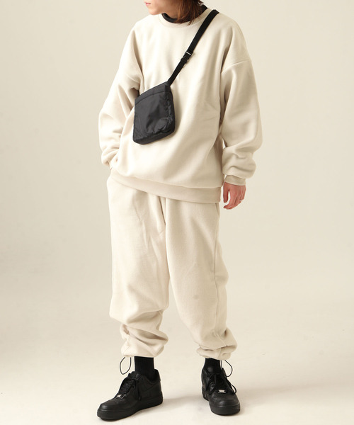 ZIP FIVE(ジップファイブ)の「【ZIP FIVE】【ZIP OUTDOOR】フリースイージーパンツ(その他パンツ・レディース・ブラウン/グリーン/グレー/レンガ/ブルー/アイボリー/マスタード/ベージュ/ブラック/ダークグリーン・X-LARGE/MEDIUM/LARGE)」の20枚目の写真