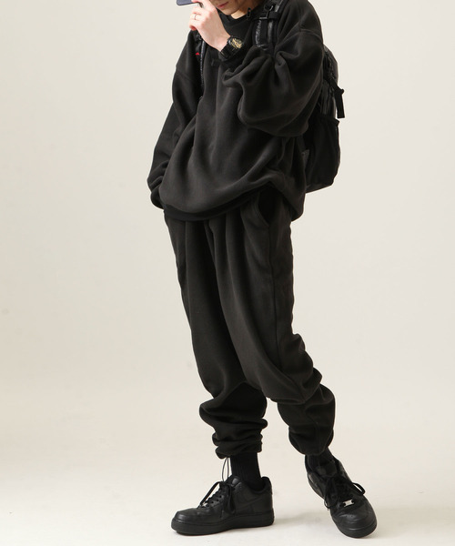 ZIP FIVE(ジップファイブ)の「【ZIP FIVE】【ZIP OUTDOOR】フリースイージーパンツ(その他パンツ・レディース・ブラウン/グリーン/グレー/レンガ/ブルー/アイボリー/マスタード/ベージュ/ブラック/ダークグリーン・X-LARGE/MEDIUM/LARGE)」の22枚目の写真