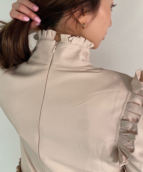 SANSeLF サンセルフ　ベロアワンピース SANSeLF サンセルフ ベロアワンピース