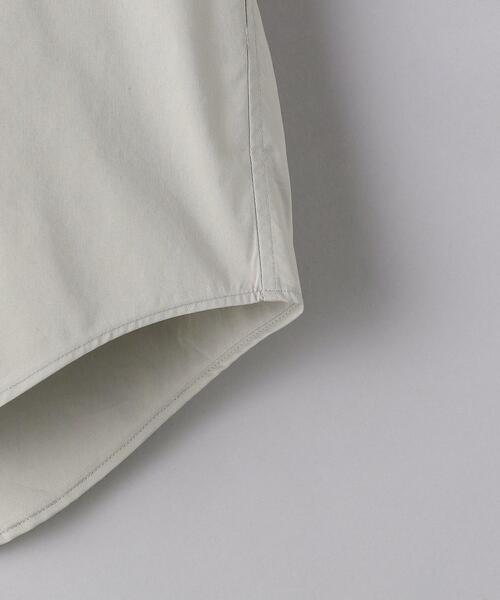 EN ROUTE（アンルート）の「＜EN ROUTE（アンルート）＞ コットンポリエステル タイプライター ラグラン シャツ（シャツ/ブラウス・メンズ・ホワイト/ブラック/グレー・1/2/3）」の7枚目の写真