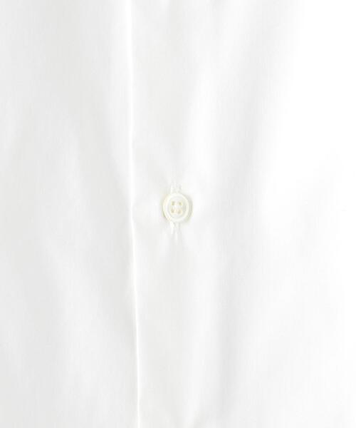 EN ROUTE（アンルート）の「＜EN ROUTE（アンルート）＞ コットンポリエステル タイプライター ラグラン シャツ（シャツ/ブラウス・メンズ・ホワイト/ブラック/グレー・1/2/3）」の14枚目の写真