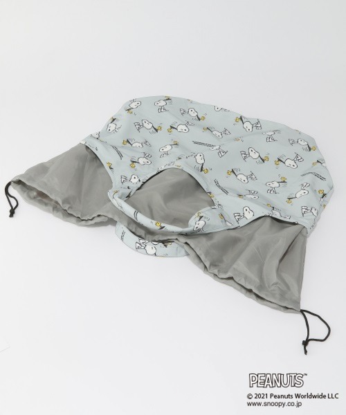 LEPSIM(レプシィム)の「【PEANUTS】カゴ用エコBAG 935251(エコバッグ/サブバッグ・レディース・ブラウン/イエロー/グリーン・ONE SIZE)」の8枚目の写真