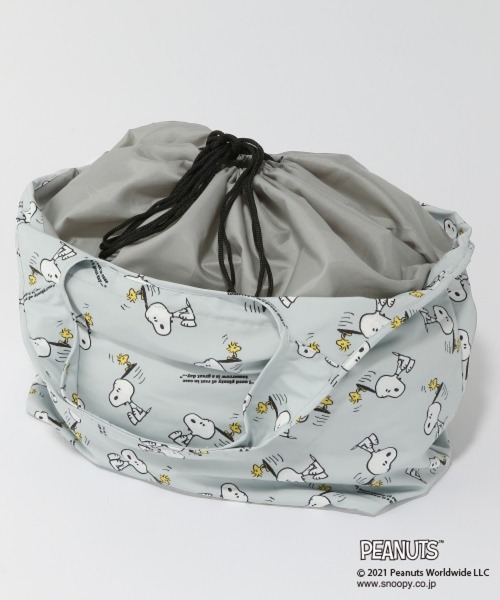 LEPSIM(レプシィム)の「【PEANUTS】カゴ用エコBAG 935251(エコバッグ/サブバッグ・レディース・ブラウン/イエロー/グリーン・ONE SIZE)」の9枚目の写真