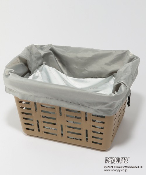 LEPSIM(レプシィム)の「【PEANUTS】カゴ用エコBAG 935251(エコバッグ/サブバッグ・レディース・ブラウン/イエロー/グリーン・ONE SIZE)」の10枚目の写真