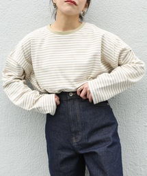 ap retro | ボーダーリンガーロングスリーブTシャツ【ZOZOTOWN限定商品】(Tシャツ/カットソー)