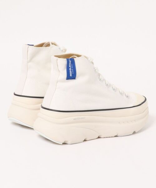 AKIII CLASSIC(アキクラシック)の「AKIII RECOVERY COTTON HIGH(アキ・リカバーリーコットンハイ)(スニーカー・レディース・ブラック/オフホワイト・LL/M/L)」の3枚目の写真
