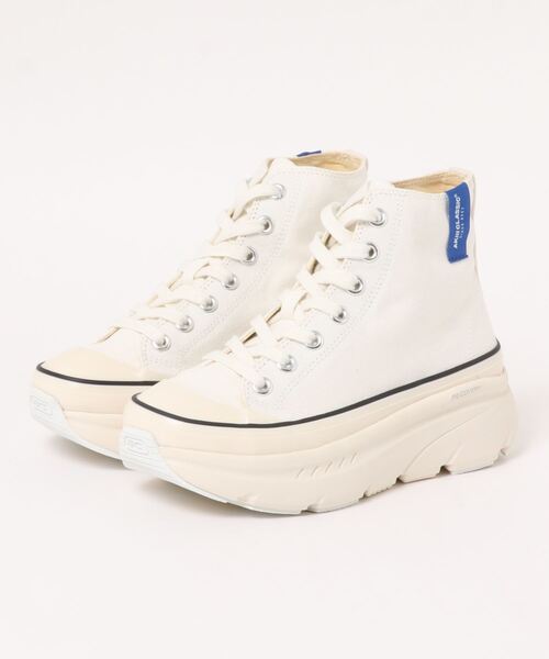 AKIII CLASSIC(アキクラシック)の「AKIII RECOVERY COTTON HIGH(アキ・リカバーリーコットンハイ)(スニーカー・レディース・ブラック/オフホワイト・LL/M/L)」の7枚目の写真