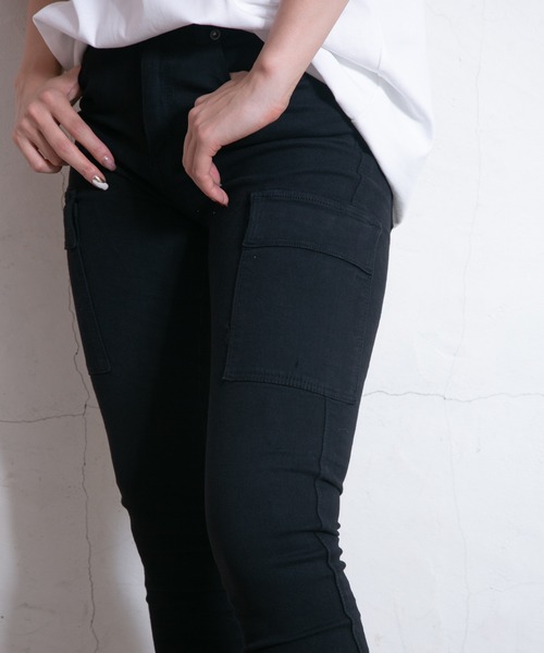 DR.DENIM（ドクターデニム）の「Dezie（その他パンツ・レディース・グリーン系その他/ブラック・SMALL/LARGE/MEDIUM）」の11枚目の写真