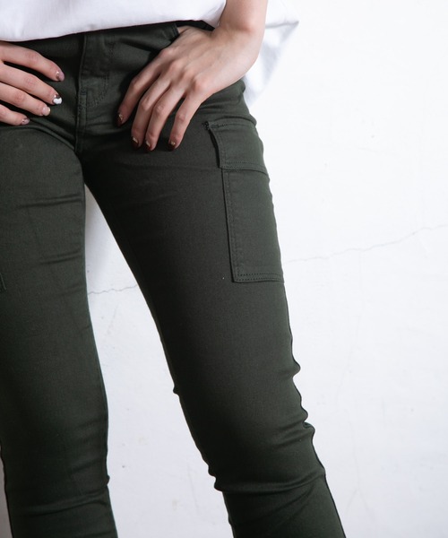 DR.DENIM（ドクターデニム）の「Dezie（その他パンツ・レディース・グリーン系その他/ブラック・SMALL/LARGE/MEDIUM）」の19枚目の写真