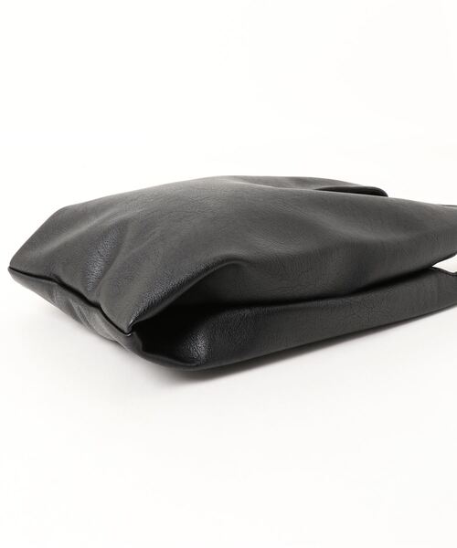 Lugnoncure（ルノンキュール）の「マルシェバッグ（エコバッグ/サブバッグ・レディース・ブラック/ホワイト/シルバー・ﾌﾘ-）」の4枚目の写真