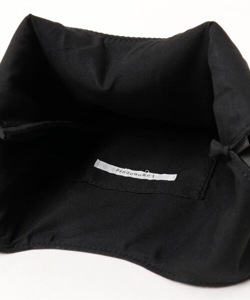 Lugnoncure（ルノンキュール）の「マルシェバッグ（エコバッグ/サブバッグ・レディース・ブラック/ホワイト/シルバー・ﾌﾘ-）」の6枚目の写真