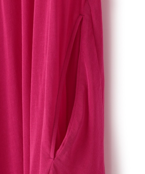 ALWEL（オルウエル）の「ALWEL / ハーフスリーブワンピース（ワンピース・レディース・ピンク/アイボリー・SMALL）」の6枚目の写真