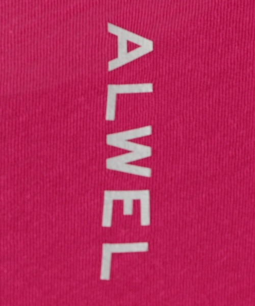 ALWEL（オルウエル）の「ALWEL / ハーフスリーブワンピース（ワンピース・レディース・ピンク/アイボリー・SMALL）」の5枚目の写真