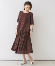 KATHARINE ROSS | 【KATHARINE ROSS】●結婚式 ジョーゼットプリーツ セットアップドレス(ドレス)