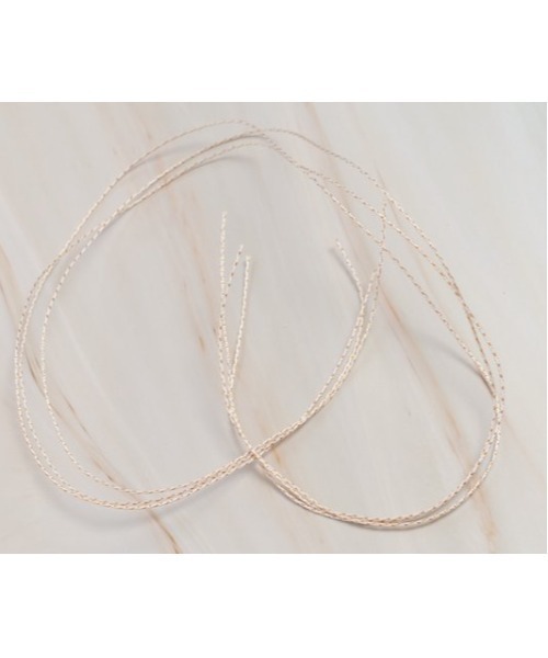 CHACO （FLOWER ACCESSORY）（チャコ）の「CHACO/ ゴールドかすみ草の髪飾り10点(金箔と水引付き)（その他ヘアアクセサリー・レディース・ホワイト×シルバー/ホワイト×ゴールド・FREE）」の8枚目の写真