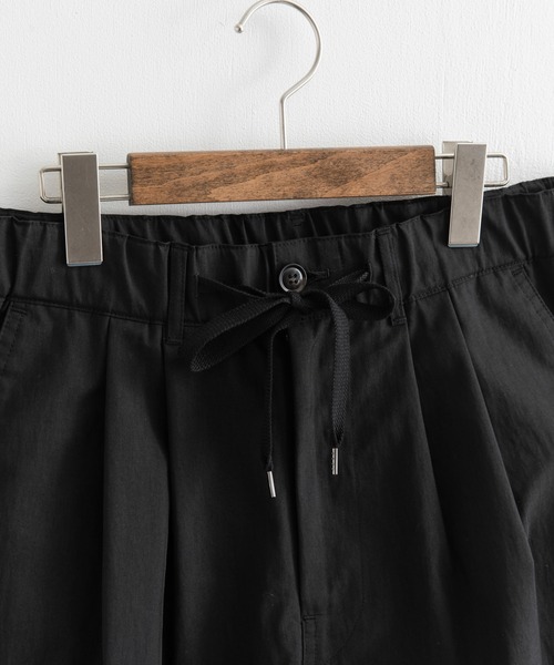 Audience（オーディエンス）の「日本製 グリストーンW 綿ナイロン 高密度ギャバ2タックワイドパンツ（スラックス・メンズ・ブラック/ネイビー/オリーブ・M/L/XL）」の20枚目の写真