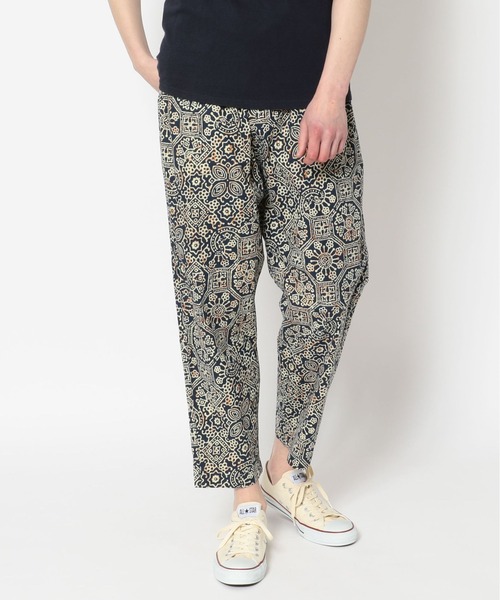MANASTASH(マナスタッシュ)の「MANASTASH/マナスタッシュ/総柄シェフパンツ/Jaipur Pants(その他パンツ・メンズ・ネイビー/カーキ・MEDIUM/LARGE/X-LARGE)」の2枚目の写真