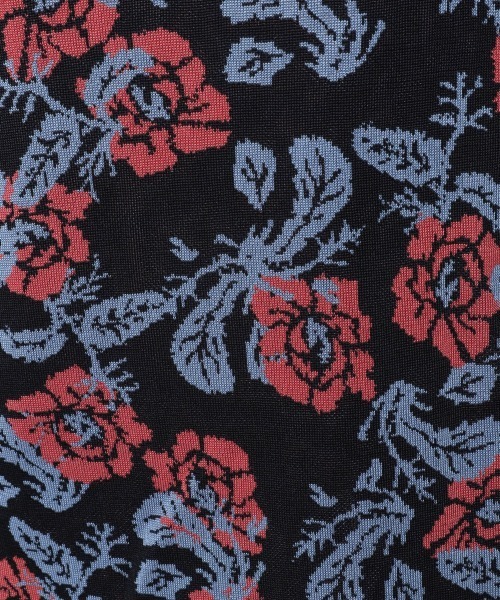 HARE（ハレ）の「ハナガラニットカーディガン(HARE)（ニット/セーター・メンズ・ブラック/ベージュ/グレー・SMALL/MEDIUM）」の10枚目の写真