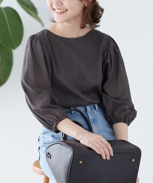 SLOBE IENA（スローブイエナ）の「コットンアムンゼン ギャザー