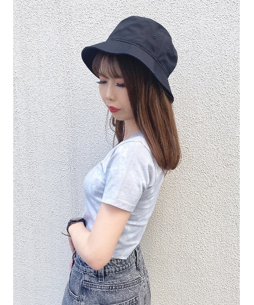 one way（ワンウェイ）の「タイダイショートTシャツ（Tシャツ/カットソー・レディース・ホワイト/ブラック/パープル/ライトグレー/ダークブルー/ベージュ・FREE）」の11枚目の写真