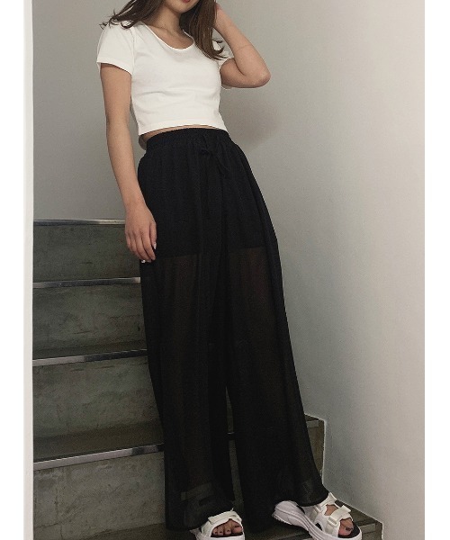 one way（ワンウェイ）の「タイダイショートTシャツ（Tシャツ/カットソー・レディース・ホワイト/ブラック/パープル/ライトグレー/ダークブルー/ベージュ・FREE）」の21枚目の写真