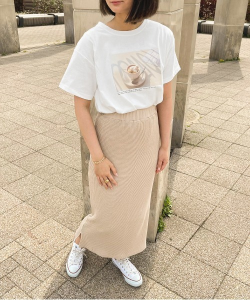 apres jour clair(アプレジュールクレア)の「【apres jour clair】フォトTシャツ【ZOZOTOWN限定アイテム】(Tシャツ/カットソー・レディース・オフホワイト/ホワイト系その他/ホワイト系その他2/ホワイト系その他3・X-LARGE/フリー)」の10枚目の写真