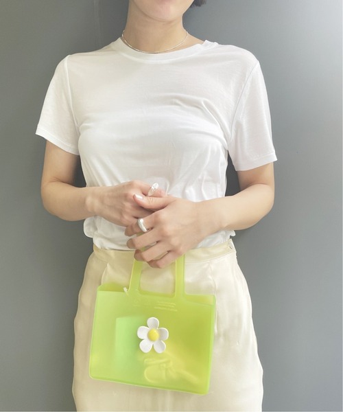 EDIT. FOR LULU（エディットフォールル）の「ハイゲージ ショートスリーブTシャツ（Tシャツ/カットソー・レディース・ホワイト/ピンク/イエロー/ブルー系その他・FREE）」の20枚目の写真