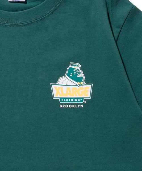 XLARGE（エクストララージ）の「S/S TEE XLARGE ×123KLAN BURGER（Tシャツ/カットソー・メンズ・ブルー/ホワイト/ブラック/グリーン・LARGE/X-LARGE/MEDIUM/SMALL）」の10枚目の写真