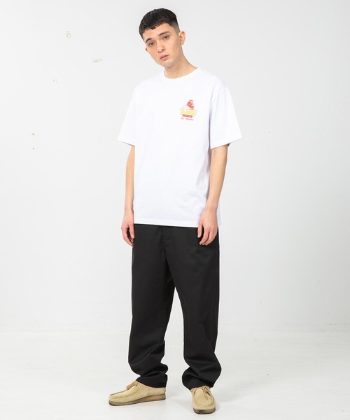 XLARGE（エクストララージ）の「S/S TEE XLARGE ×123KLAN BURGER（Tシャツ/カットソー・メンズ・ブルー/ホワイト/ブラック/グリーン・LARGE/X-LARGE/MEDIUM/SMALL）」の7枚目の写真