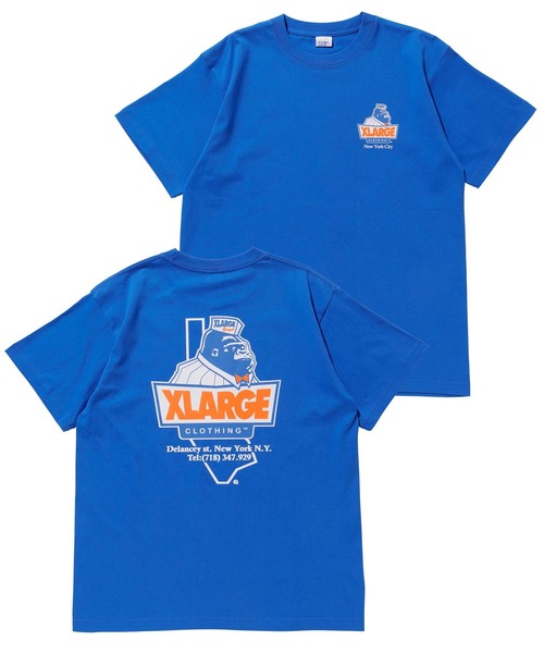 XLARGE（エクストララージ）の「S/S TEE XLARGE ×123KLAN BURGER（Tシャツ/カットソー・メンズ・ブルー/ホワイト/ブラック/グリーン・LARGE/X-LARGE/MEDIUM/SMALL）」の11枚目の写真